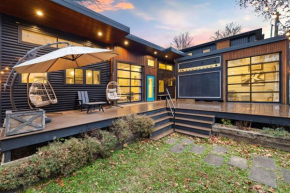 Amp House-Seen on Tiny House Nation-Sauna-1mi to DT